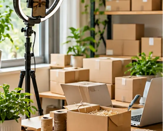 Social-media business workspace
